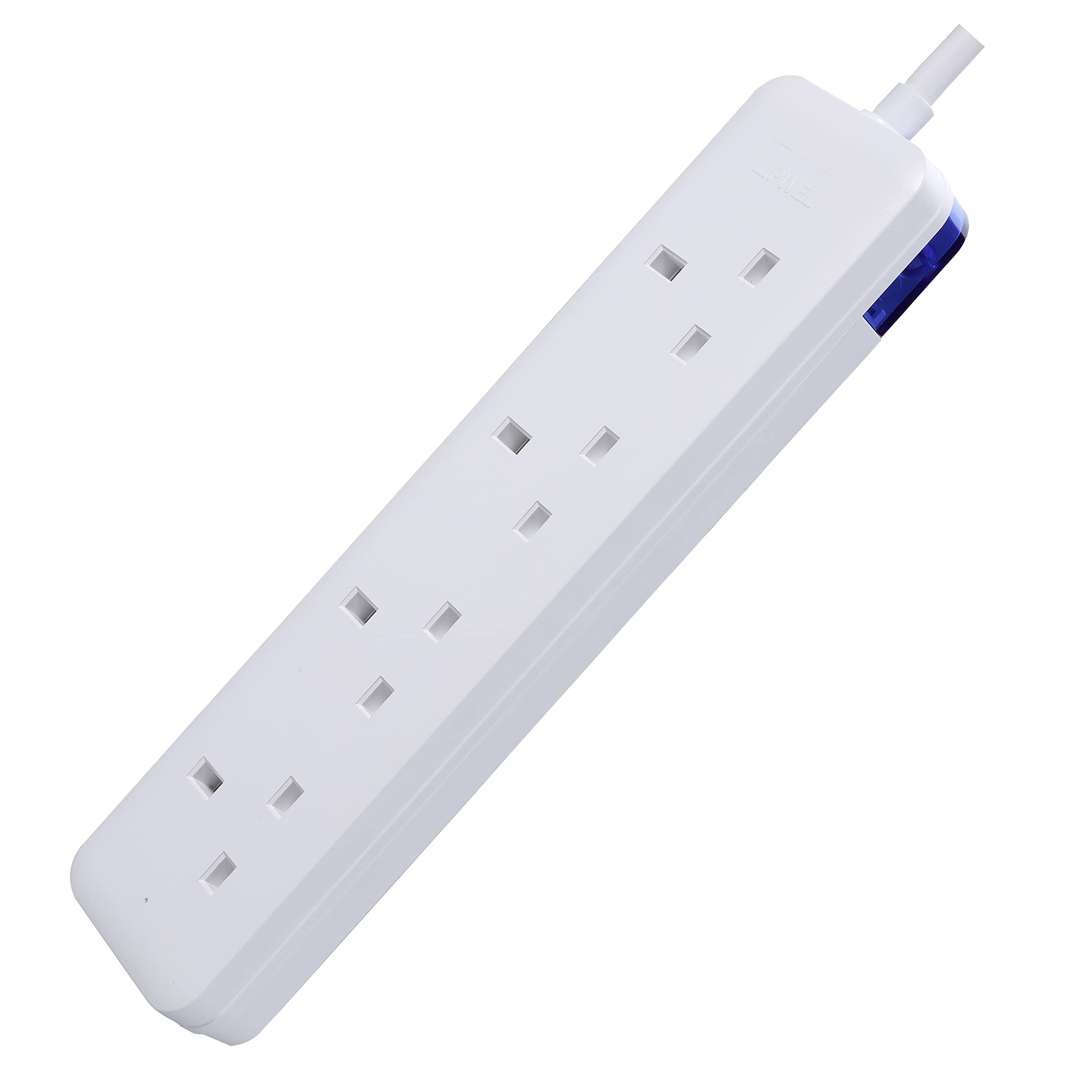 Buy LIPWEL Extension Cord 1m Power Strip White Extension Lead 4 Way