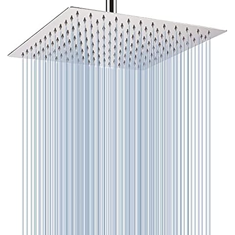 Voolan 12 Inches Large Rainfall Shower Head Cover