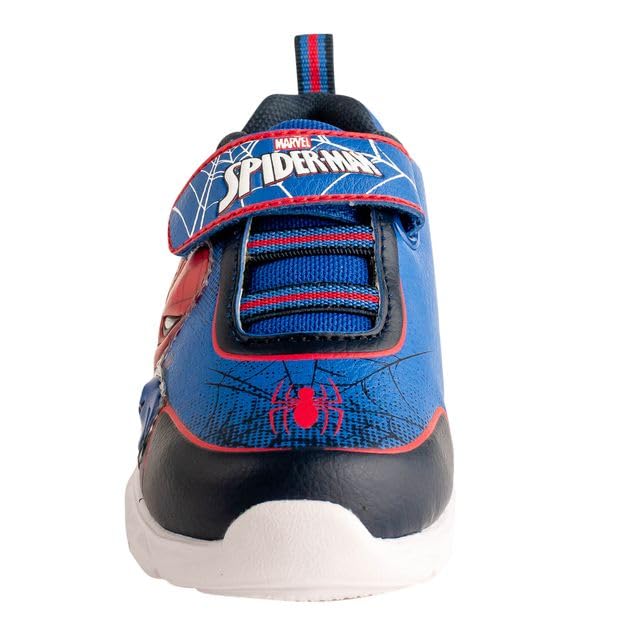 MARVEL Spiderman Toddler Light-UP Sneaker Size 7 Royal Blue3