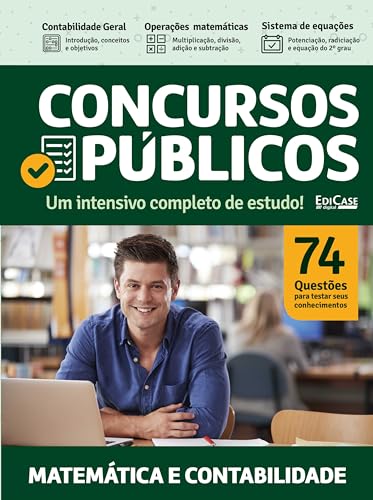 Livro Concursos Públicos 4 - Matemática e Contabilidade: Um inten...