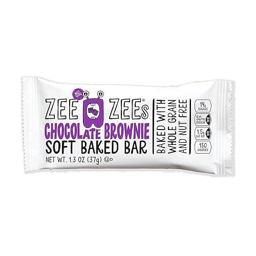 Miniatura 24 de Zee Zees Barras suaves horneadas para pastel de cumpleaños, 1.3 onzas, paquete de 30, sin nueces, grano entero, seguras para la escuela, sobre la