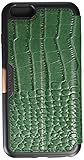 MyBat Wallet Case for Apple iPhone 6s Plus/6 Plus - Retail Packaging - Black/Green