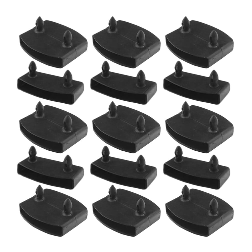 Alipis 1 Set Plastic Single End Caps Bed Slat Holders Replacement Part for Holding Bed Accessory