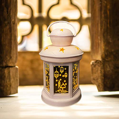 Eid Mubarak Decoratie Lamp - Ramadan Decoratie Lamp, Ramadan Eid Mubarak Ornament Lamp LED Nachtlampje Islam Moskee… - Image 4