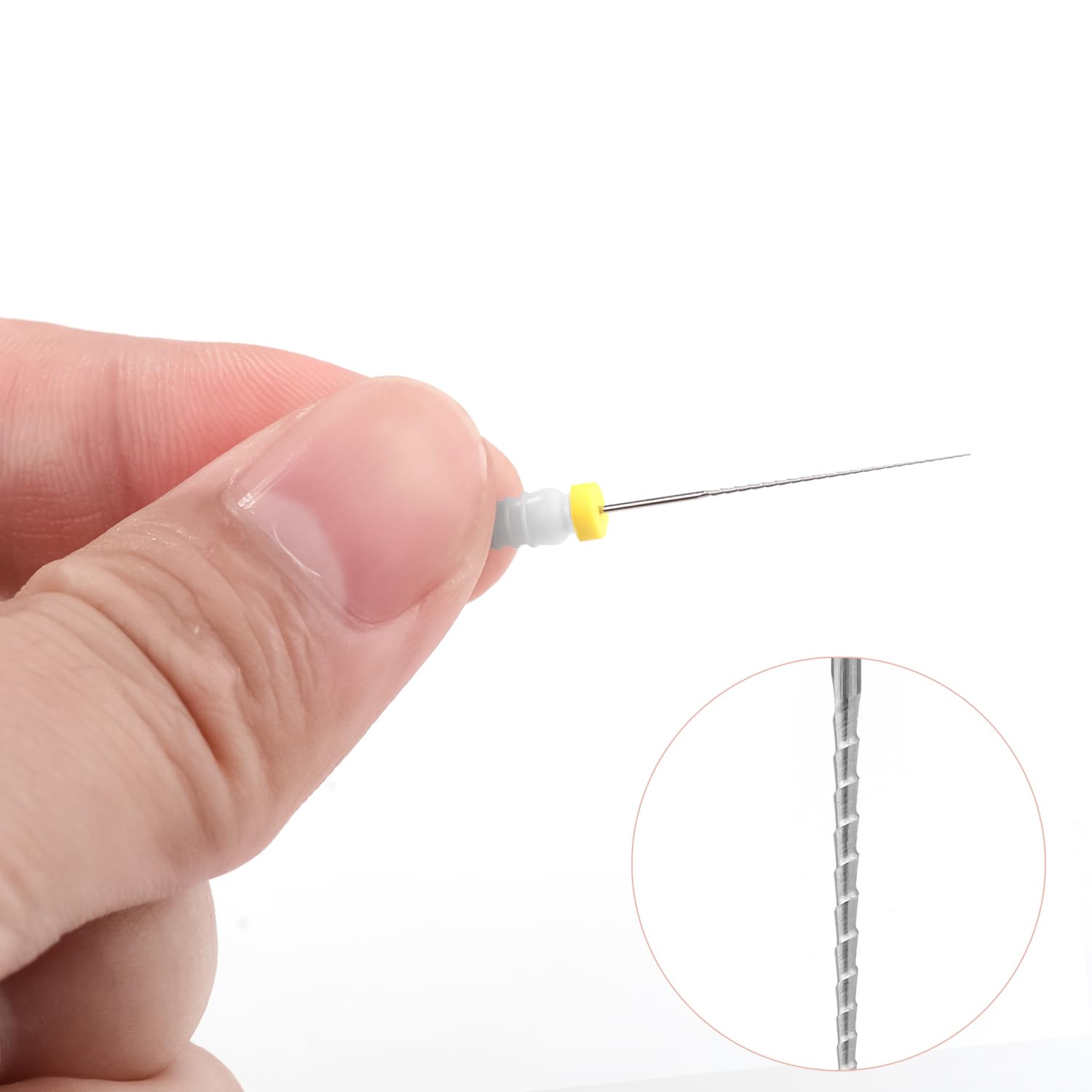 XUX Endo H-File 21 mm 25 mm Edelstahl Endodontische Feilen #15 Drehfeilen