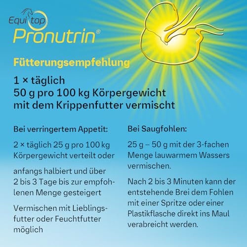 EQUITOP Pronutrin Magenschutz Pellets für Pferde 3,5 kg