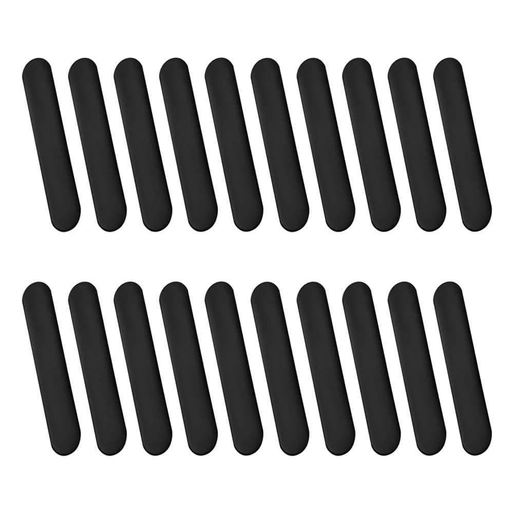 JIHUOO 20 Pcs Pickleball Weighted Lead Tape Self Adhesive Lead Tape Tennis Racquet Weight Tape Golf Lead Strips Pickle Ball Paddle Edge Guard Tape