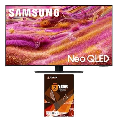 SAMSUNG QN50QN90FAFXZA 50 Inch Neo QLED 4K QN90F Vision AI Smart TV with 2 Year Amber Protection Plan (2025)