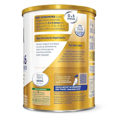 NAN Fórmula Infantil Nan Supreme 1 800G glide