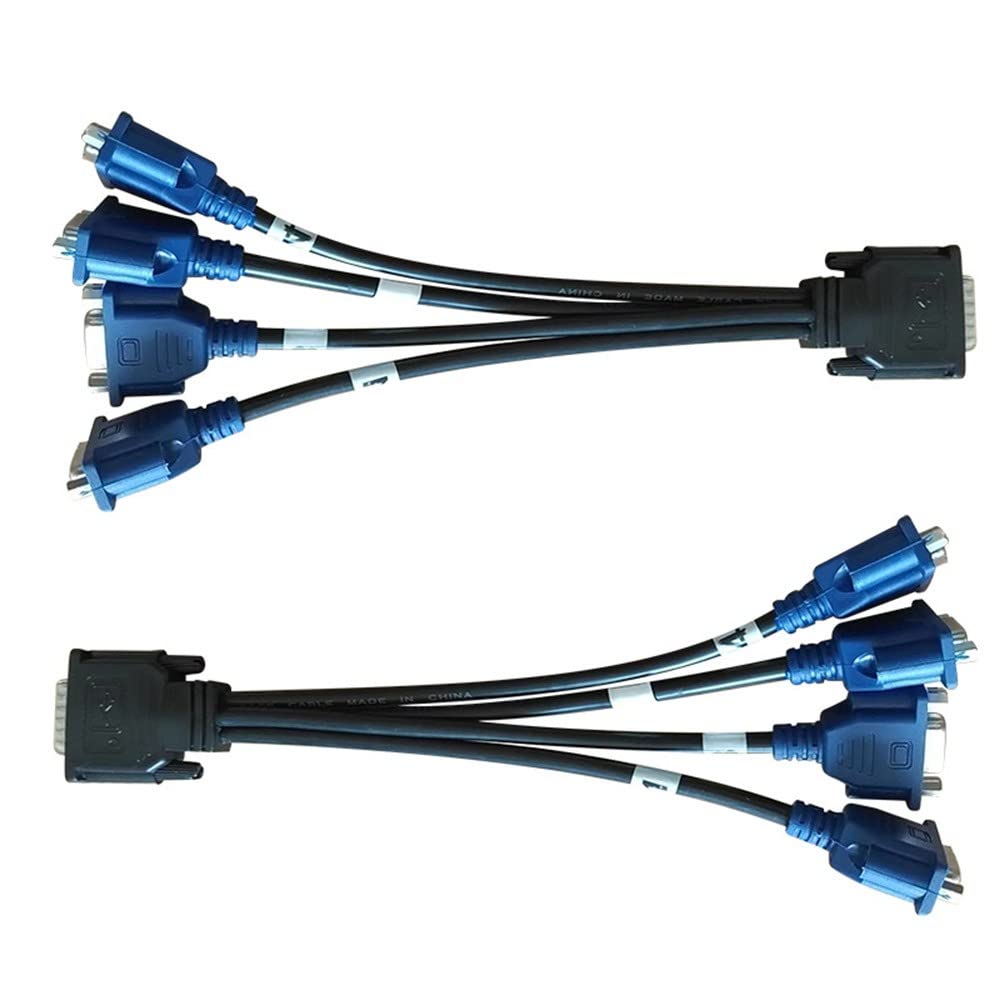 Amazon.com: suckoo Graphics Card DMS 59pin to 4 Port VGA Cable