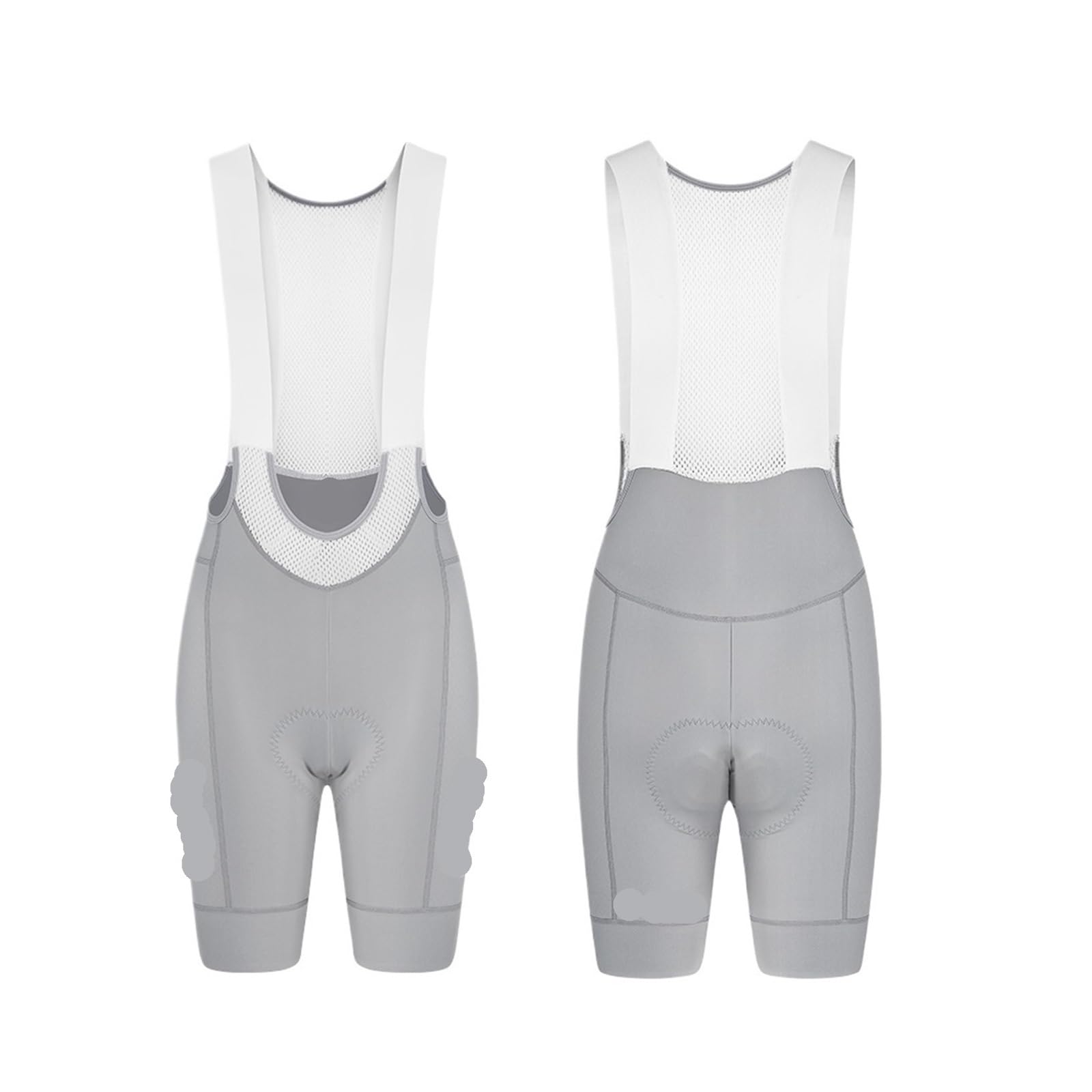 Pantaloncini con Bretelle da Ciclismo, Pantaloncini, Pantaloni Traspiranti a Vita Alta, Abbigliamento Tasche