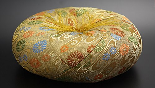 京仏壇はやし 仏具 丸布団 小菊 約21cm × 高さ 約7cm 7号