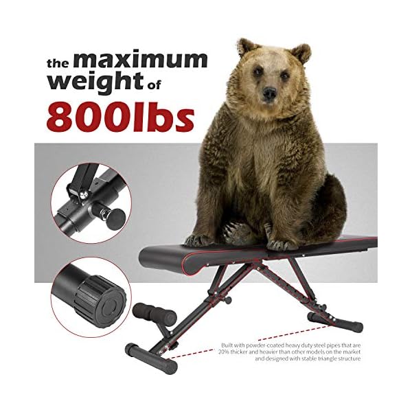 ADVENOR-Weight-Bench-Adjustable-Strength-Training-Incline-Decline-Full-Body-Workout-Foldable-Exercise-Bench-For-Home-Gym ADVENOR Weight Bench Adjustable Strength Training Incline Decline Full Body Workout Foldable Exercise Bench For Home Gym