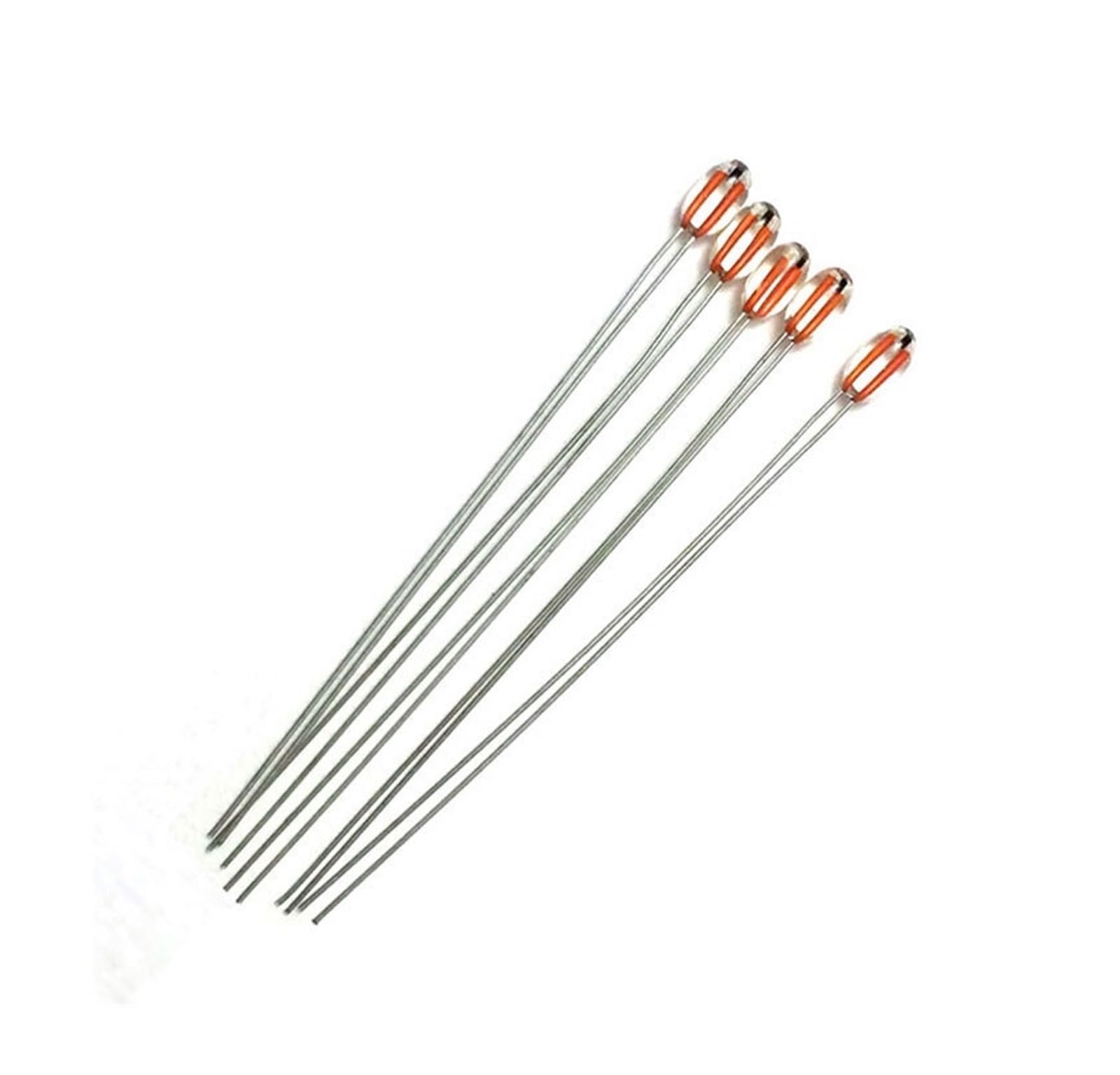 Glass-Sealed Thermistor 3K 3950 Temperature Sensor Probes(MGB18-3K-F-3950)