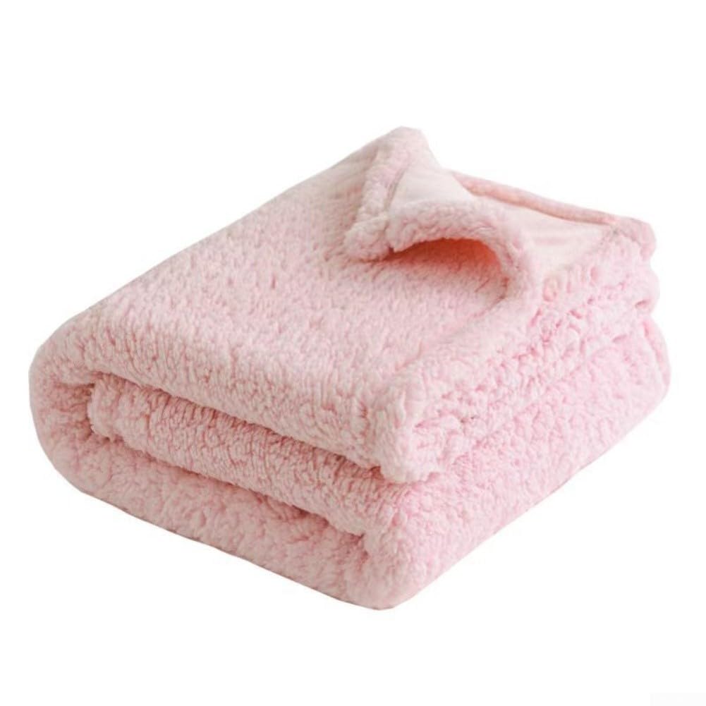 Couverture imperméable extra large 145 x 165 cm pour protection de canapé en polaire sherpa pour chiens chats couples lavable réversible
