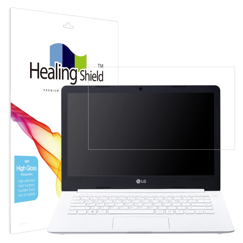 Healingshield Screen Protector Light Oleophobic High Gloss Film Compatible with LG Ultra PC 14U30P 14UD30P