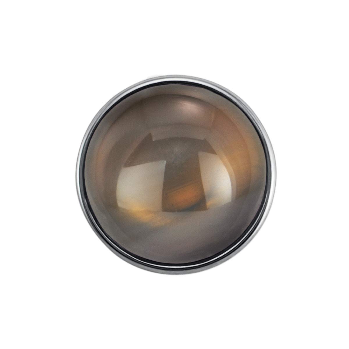 Quiges, Eligo Jewellery 18mm Rosso Tigereye Pietra Naturale Bottoni Automatici per Quiges, Eligo 18mm Bottoni Automatici Bracciali