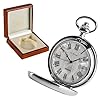 De Walden 25th Anniversary Pocket Watch ‘Happy Anniversary’ Case in Wood Box MP #1