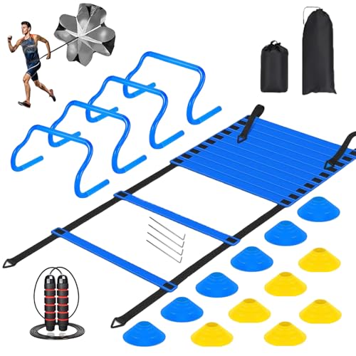 AOPUETRX Agility Ladder Soccer Training Equipment,20ft...