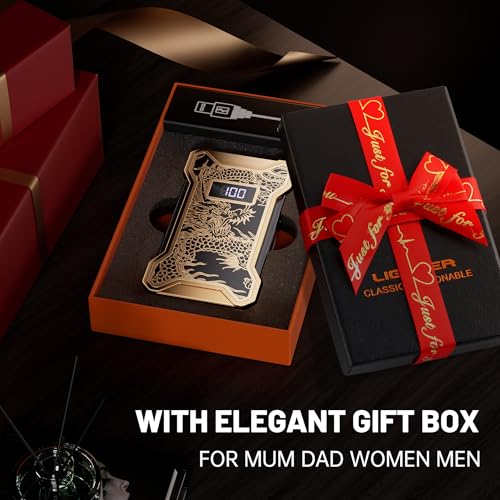 Encendedor eléctrico recargable para hombre miniatura 4