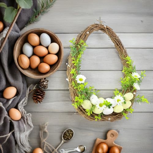 Couronne de Pâques résistante intempéries pour sublimer votre entrée - 6