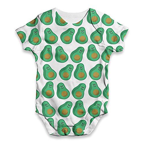 avocado baby onesie