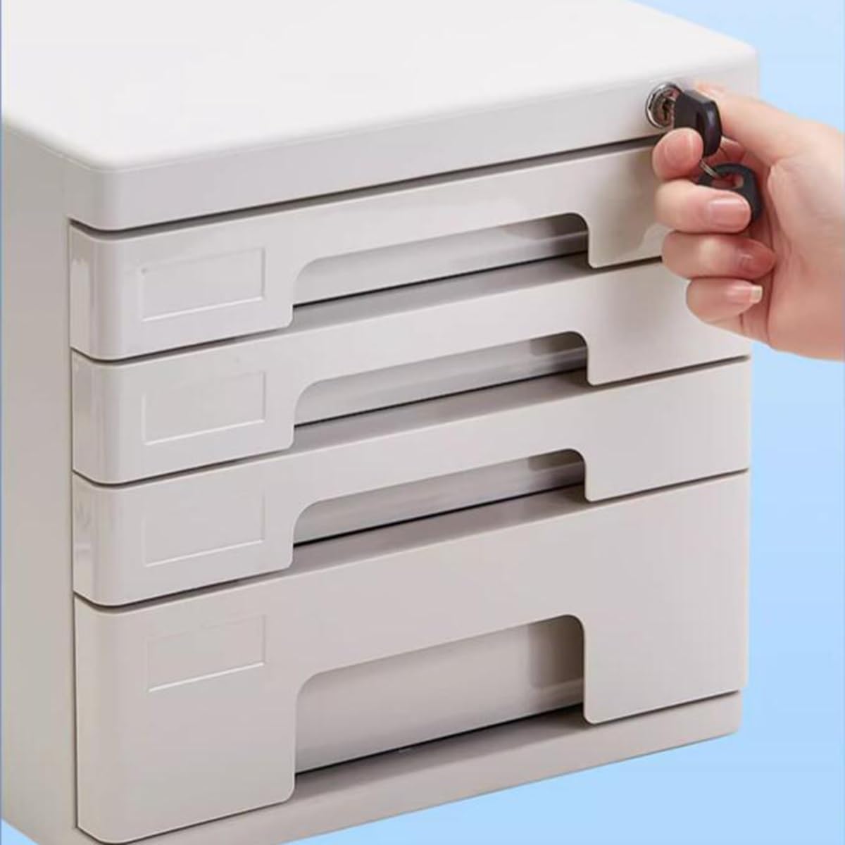 Classeur verrouillable, porte-documents sécurisé, organiseur de bureau, plateau de rangement de papier, trieur de lettres, séparateurs de magazines pour la maison, le bureau et l'espace de travail