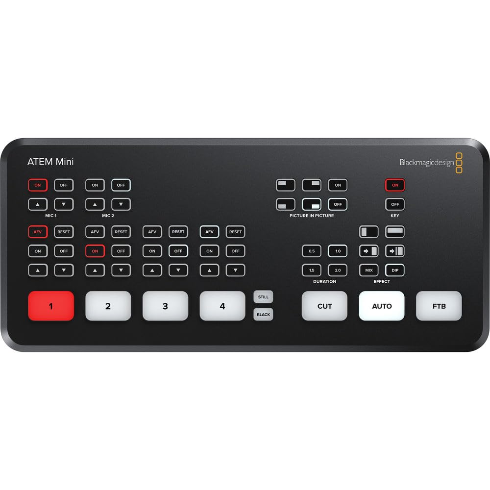 Amazon.com: Blackmagic Design ATEM Mini HDMI Live Switcher Ideal