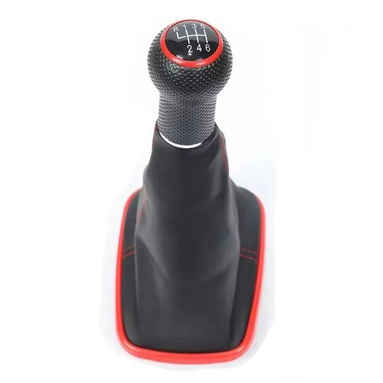 Vbnyba C 6 Speed 12Mm Car Shift Knob Lever Compatible With For Mk4 For Golf For Gti R32 1999-2005 5 6 For Speed 12Mm Gear Shift Knob Lever Shifter Gaiter Boot(C 6 Speed 12Mm)