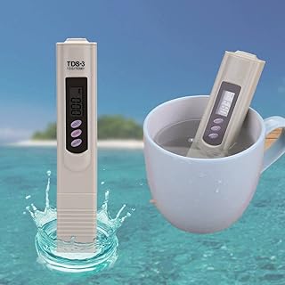 Digital TDS Tester Water Quality Purity Temp/PPM Testing Meter Portable TDS Total Dissolved Solids Meter Pen for Household Drinking Water Hydroponics Aquarium Swimming Pool