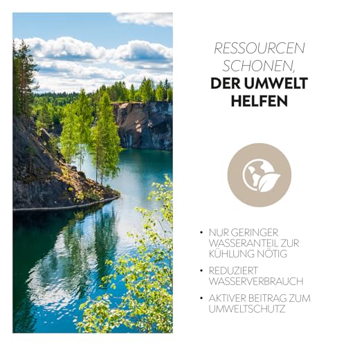 SUNRIDE Kühldecke für Pferde (Cool Down) 3-teilig - mit Halsteil und Tuch - sofortiger Kühleffekt durch Verdunstungskälte - nachhaltig - einfache Anwendung - grau (115 cm)
