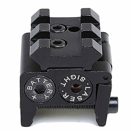 MAYMOC Red Dot Sight Compacto de Perfil bajo y Grado Impermeable con Montaje en riel y Accesorios