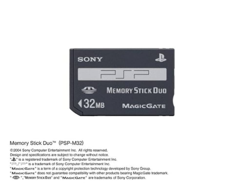 (未使用･未開封品)　メモリースティック デュオ(PSP-M32) 最大32MB gsx453j Amazon | メモリースティック デュオ(PSP-M32) 最大32MB