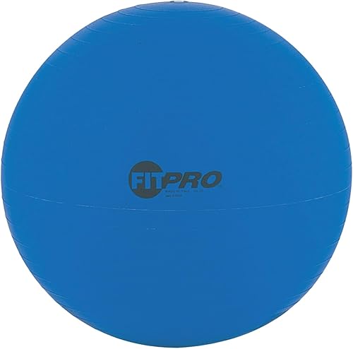 Miniatura 1 de Champion Sports Ejercicio, estabilidad, pelota de equilibrio, 20.5 in, color azul, calidad premium, pelotas medicinales resistentes a los golpes