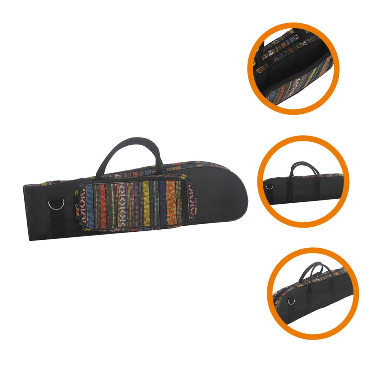 Estuche para Trompeta Portátil Compartimento Lateral de Oxford
