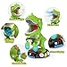 EagleStone Moving Dinosaur Shooting Toys for Kids 5-7, Electronic T-Rex Shoot Target Game with Mist Spray, LED Score, Roar & Light, 3-Pair Dino Target, Birthday Gifts for 5 6 7 8 9 Year Old Boys Girls