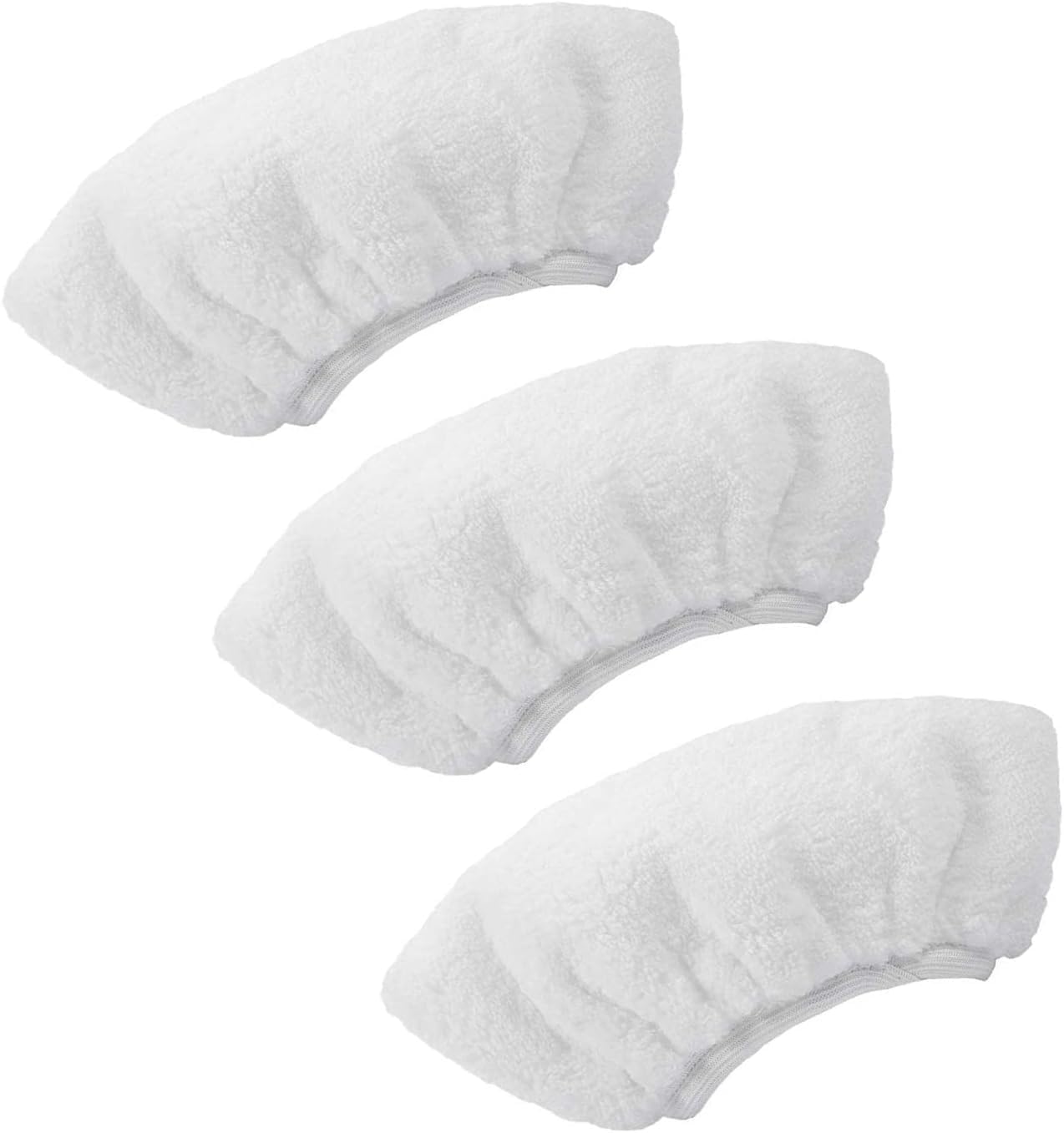 3 Pack Towel Sleeve/Microfiber Cloths Compatible with WHL-609 Steam Cleaner, Steamer Replacement Accessories