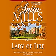 Lady of Fire Audiolibro Por Anita Mills arte de portada