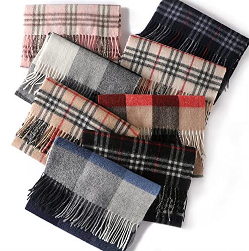 Écharpe chaude automne hiver hommes femmes grand châle C