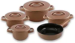 Ceraflame Conjunto Panelas de Cerâmica Duo+ Smart 5 Peças Cobre