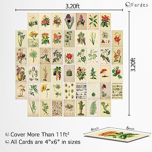 Fardes Witchy Home Decor, Aesthetic Vintage Botanical Decor Prints thumb #4