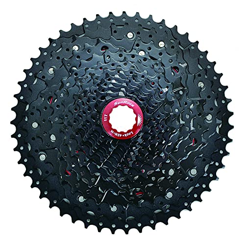 SunRace CSMZ902 11-51T 12 Speed Wide Ratio Cassette, Black, ST1911