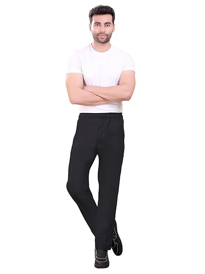 Click One Chef Pant for Men's Usage: Cooking Schools, Restaurant, Catering Business, Hotel, Food Handling or Production Kitchen, Banquet, Catering Business, etc