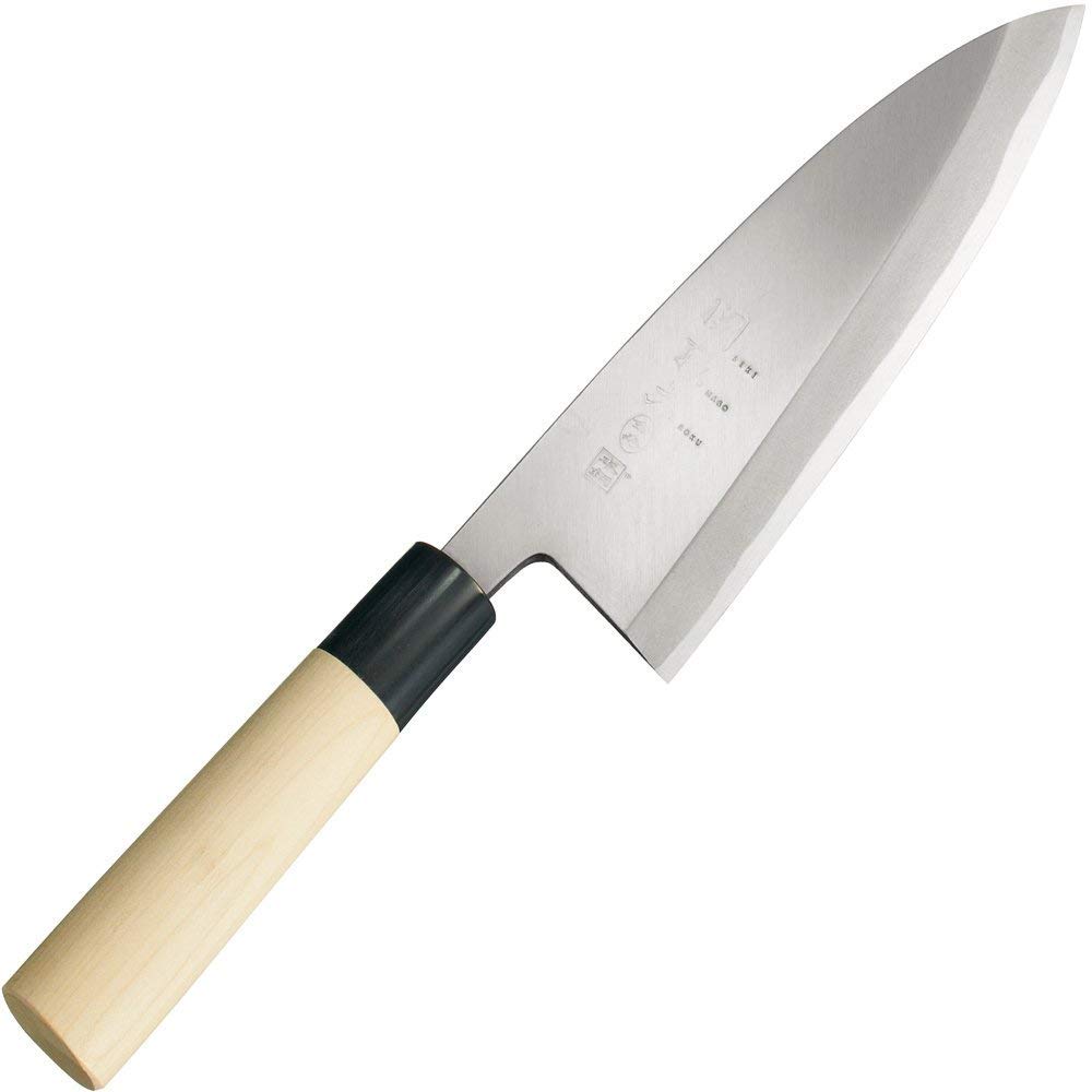 貝印　関孫六 金寿本鋼 和包丁 出刃 180mm AK-5218 新品未使用 Amazon｜関孫六 金寿 本鋼 和包丁 出刃 180mm AK-5218｜出刃包丁