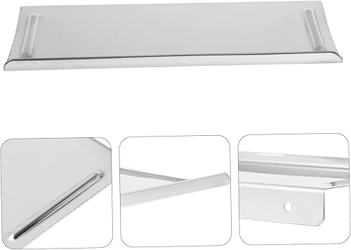 Miniatura 8 de Soporte para teléfono de baño de acero inoxidable montado en la pared, estante para teléfono celular, estante de almacenamiento de baño (estilo 1)