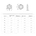 SS304 Stainless Steel Self Locking Counter Nuts, M6 M8 M10 M12 M16 M20 M30, Hex Lock Nuts for Mechanical Engineering, Construction & Industrial Fastening Applications (50,M14)