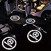 KRADA Car Door Logo Light LED Projector Ghost Shadow Welcome Lights for Mercedes Benz Emblem Courtesy Step Lights Kit Replacement (4 Pack)
