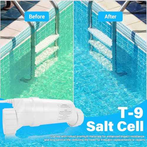 Cellule T-9 salière élimine eau trouble piscine AquaRite 80m3 - 5