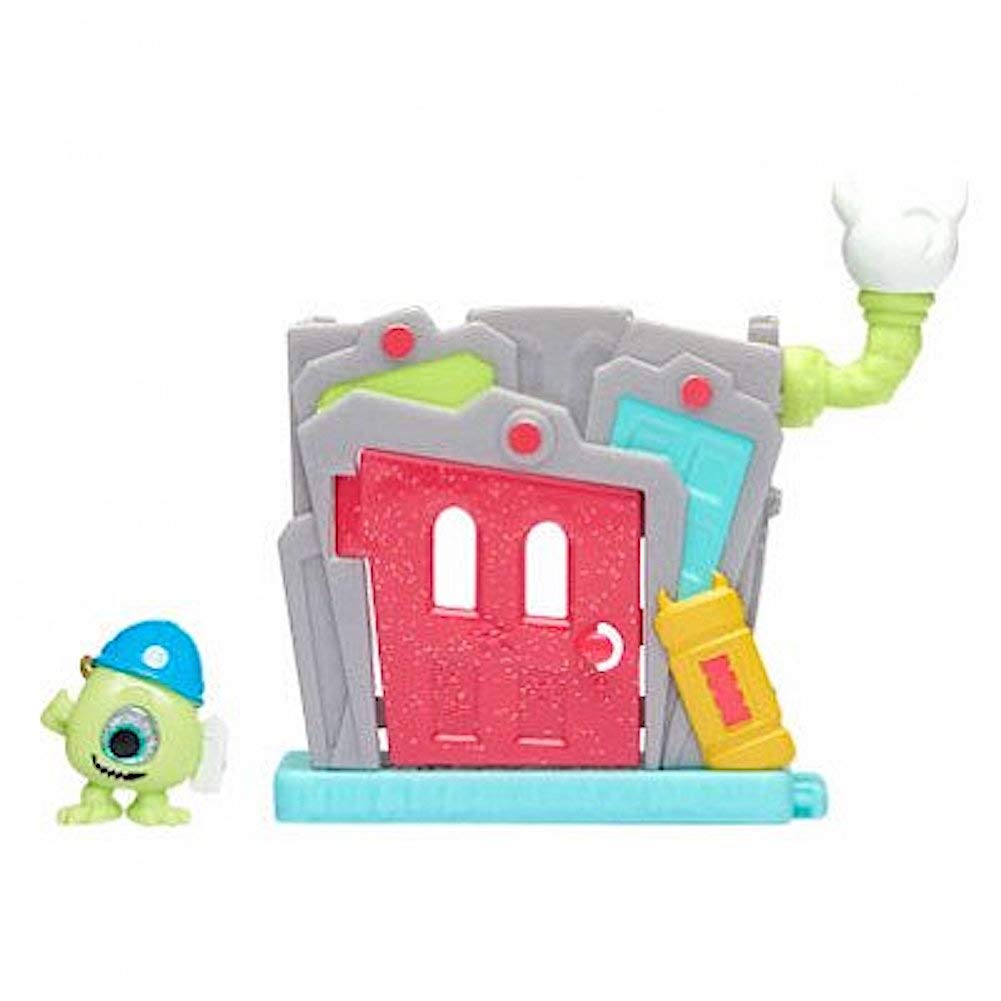 Disney Doorables Mini Playset - Monsters Inc. with Exclusive Mike Wazowski Figure