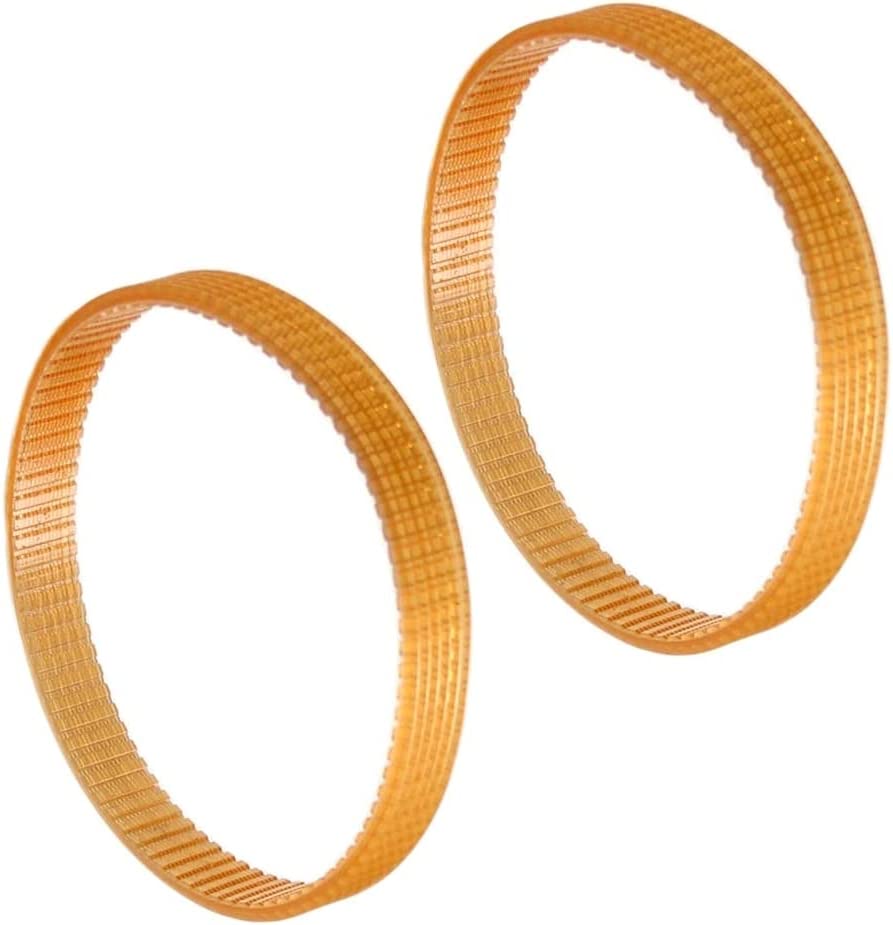 Paquete de 2 correas cepilladoras de 6 varillas 285968-00 de repuesto para DeWalt DW733, Craftsman 351.217130 piezas de cepilladora -